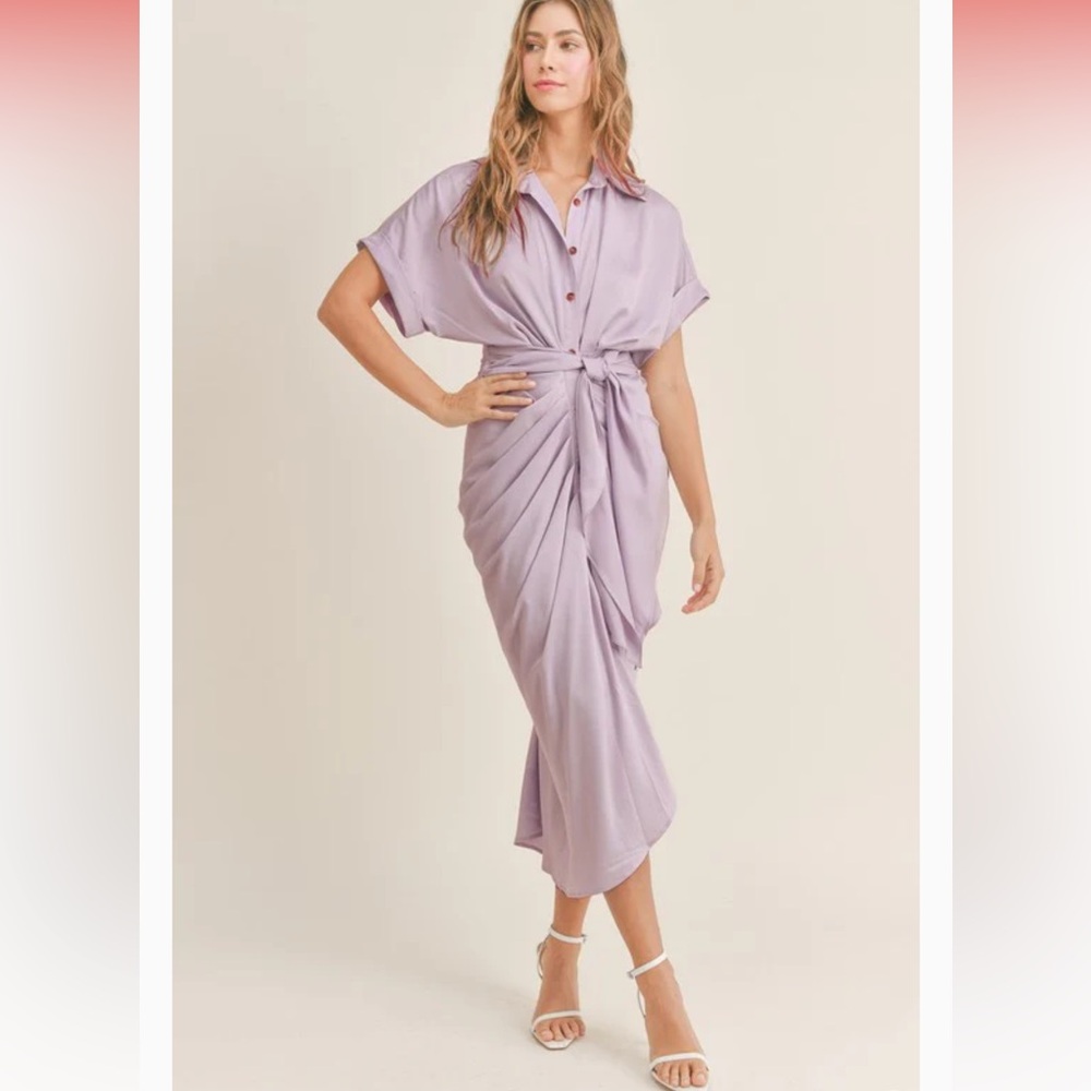 MABLE Satin Dress